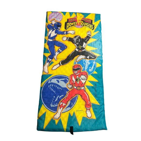 Vintage 1994 Mighty Morphin Power Rangers Nap Mats - Picture 1 of 3